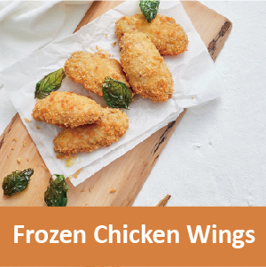 Ailes de poulet congelées