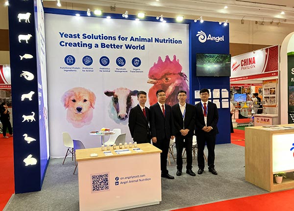 Angel Excels at Livestock Expo in Indonesia, Championing Sustainable Solutions