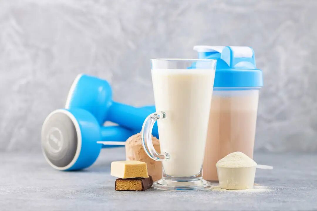 冲调稀释后的酵母卵白